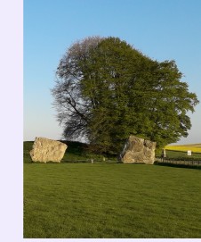 Photograph of Avebury in Wiltshire